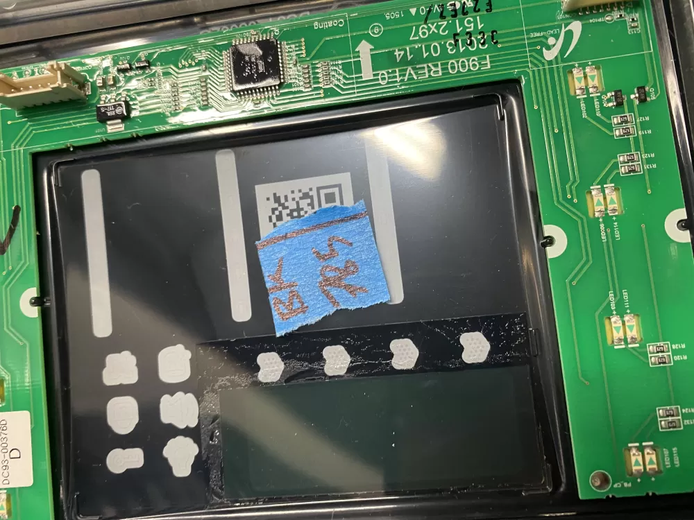 Samsung DC93 00376D Washer Control Board AZ18558 | BK785