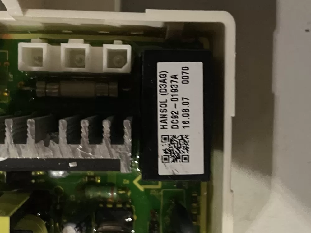 Samsung DC92 01937A Washer Control Board AZ32126 | Wm106