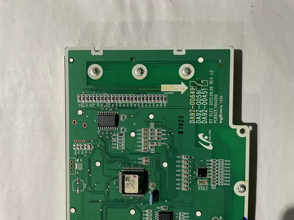 Samsung DA92 00597A Refrigerator Control Board Display AZ207594 | KM70