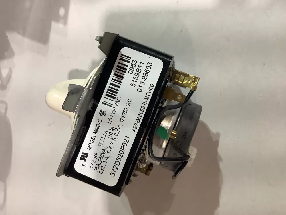 GE 572D520P021 WE4M271 Dryer Timer AZ183797 | ZC2712