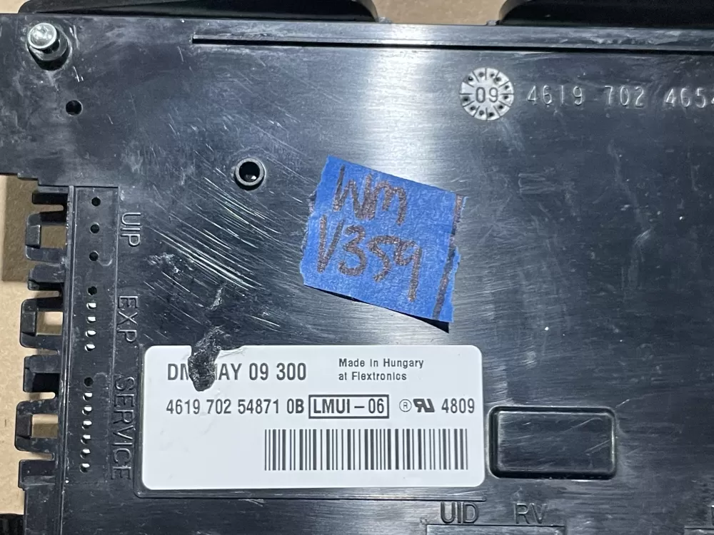 Whirlpool Maytag 4619702548710A Washer Control Board AZ85217 | Wmv359