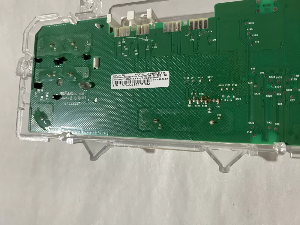 Bosch 136007450 136007553 Washer Control Board User Interface AZ193432 | BK88
