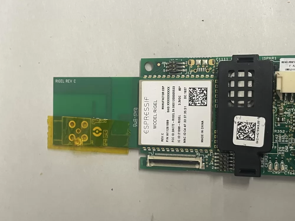 Whirlpool Washer YS344KNB1A02 P34401A2Z LED Touch Sensor AZ207233 | KM2590