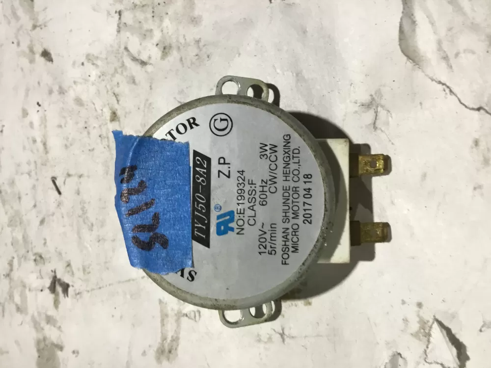 Maytag GE TYJ50-8A2 Microwave Motor Turntable AZ100857 | Sl124