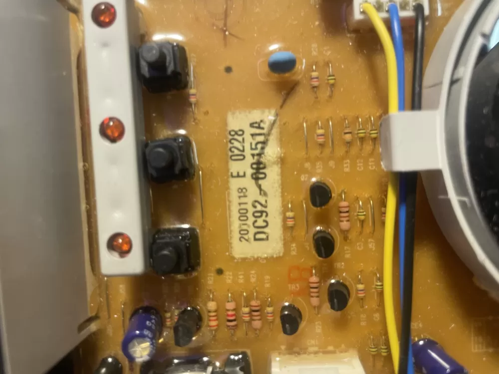 Samsung DC92 00151A Washer Control Board AZ196931 | Wmv888