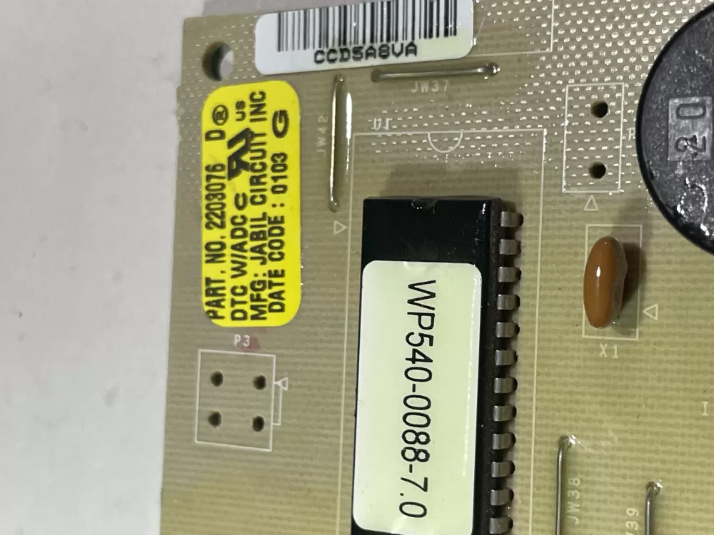 Whirlpool / Maytag 2203076 Refrigerator Control Board AZ143936 | Wm2419