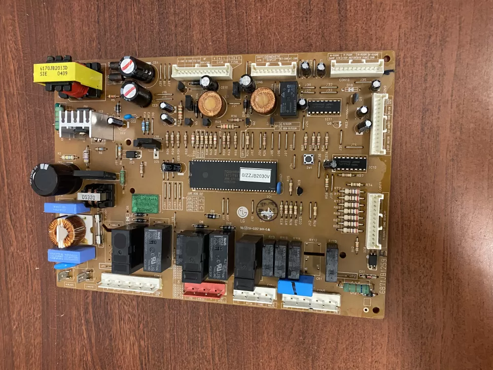 LG 6871JB1259D Refrigerator Board Circuit