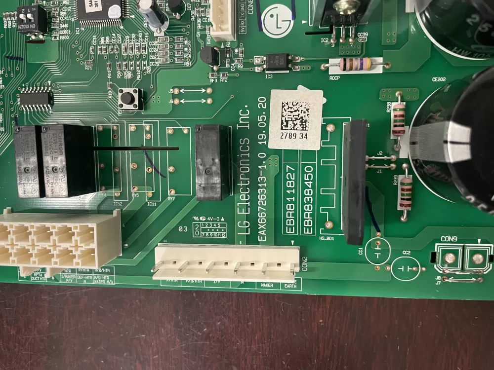 LG EBR81182789 Refrigerator Control Board AZ47098 | KM600