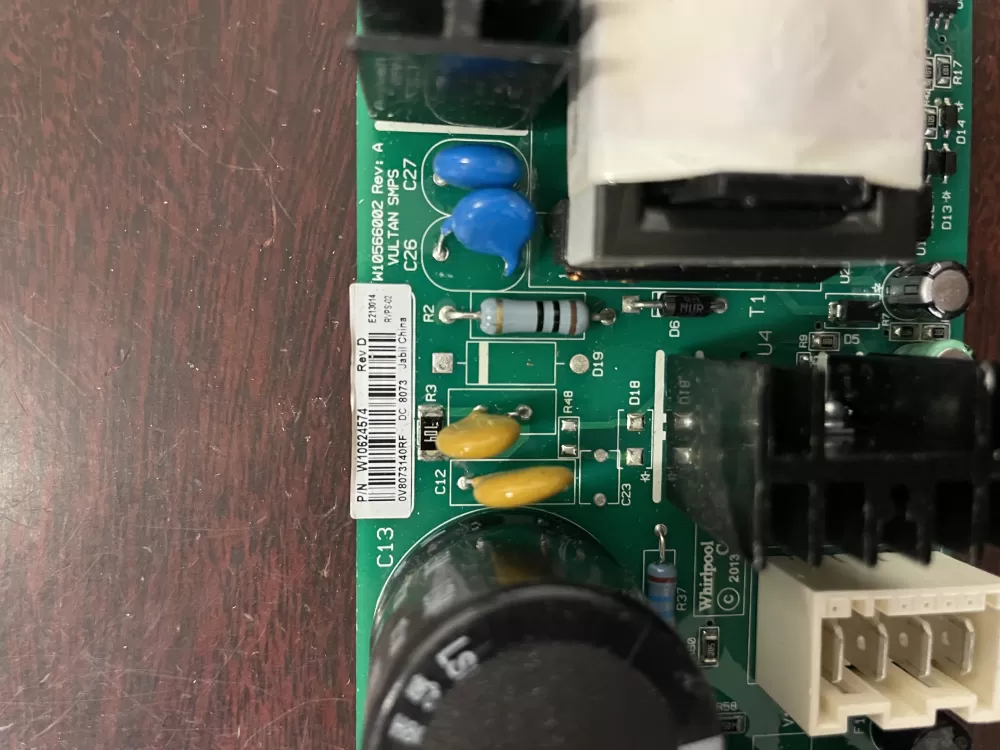 Whirlpool  Maytag  KitchenAid  Jenn-Air W10624574 WPW10624574 PS11756815 Refrigerator Control Board