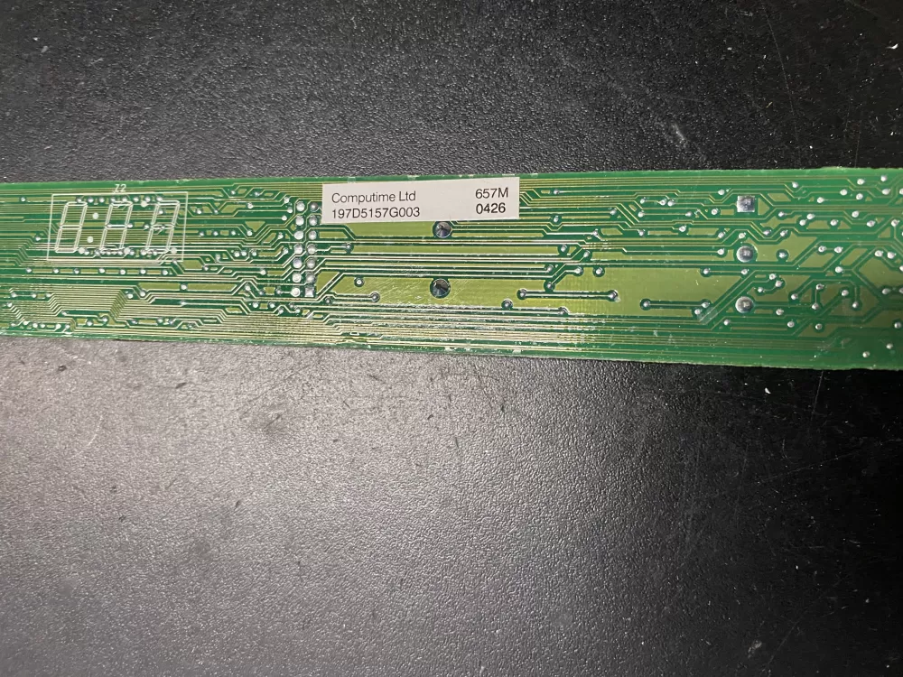 GE 197D5157G003 Refrigerator Control Board Wr55x10340 AZ2908 | BK1045