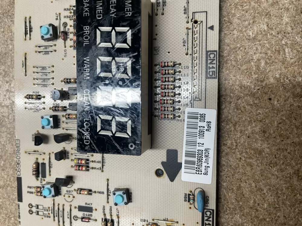 LG EBR60969303 EBR73815101 PS3646375 Range Control Board AZ10724 | KM1587