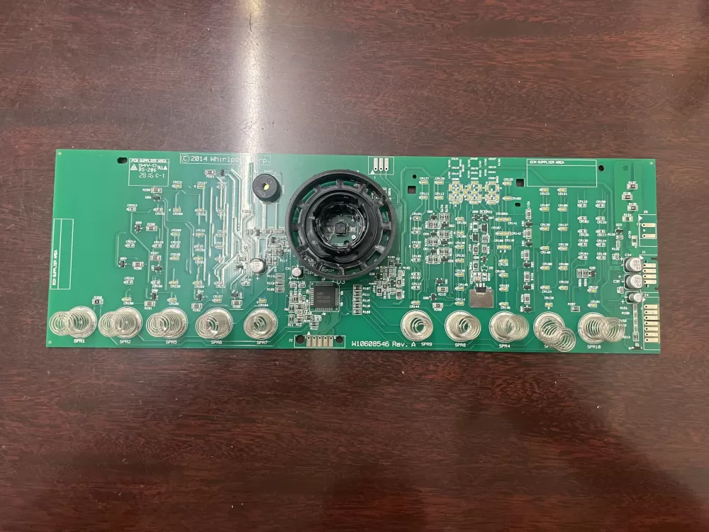 Whirlpool W10873244 Washer Control Panel
