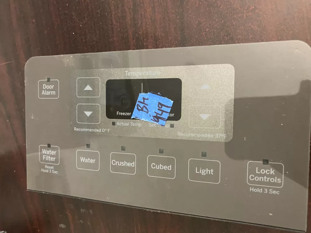 GE 200D7355G084 WR55X22930 Refrigerator Control Board Dispenser AZ36263 | BK449