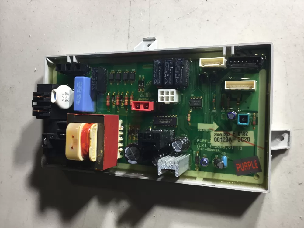 Samsung DC92-00123A  AP4342165  2073645  DC92-00339A  DC41-00092A  PS4215616  20080617 Dryer Control Board