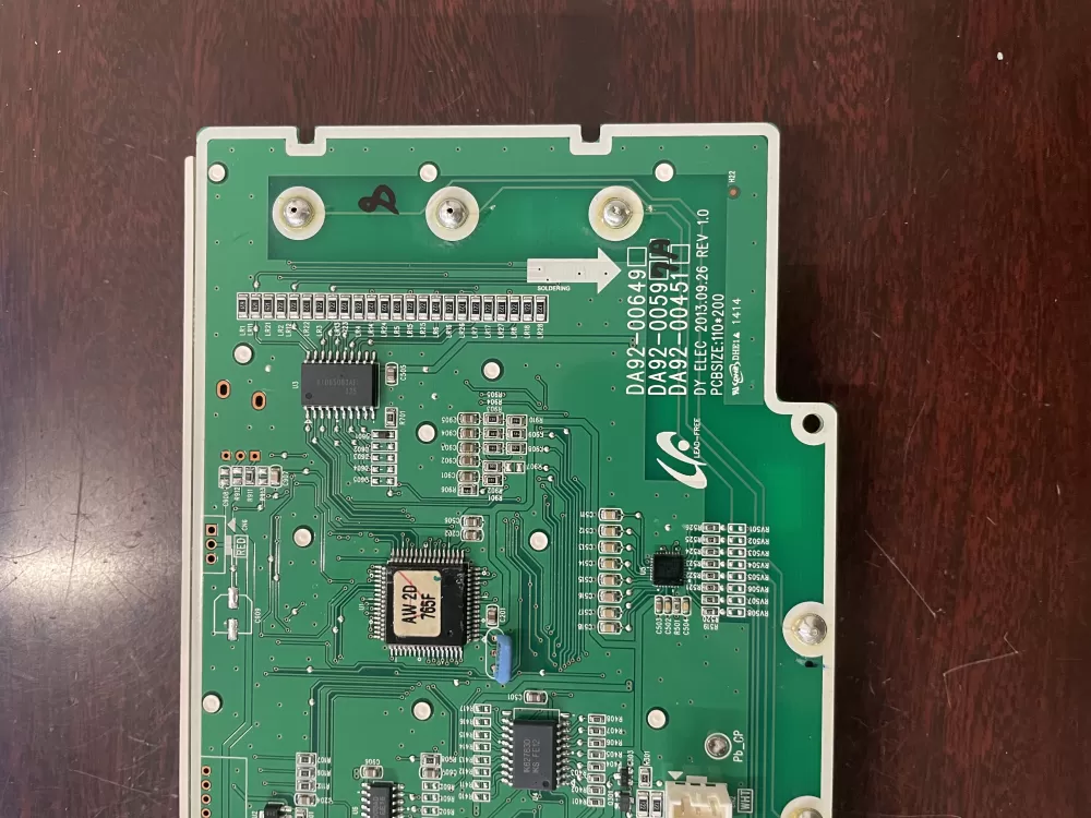 Samsung DA92 00597A Refrigerator Control Board Display AZ37710 | KM238