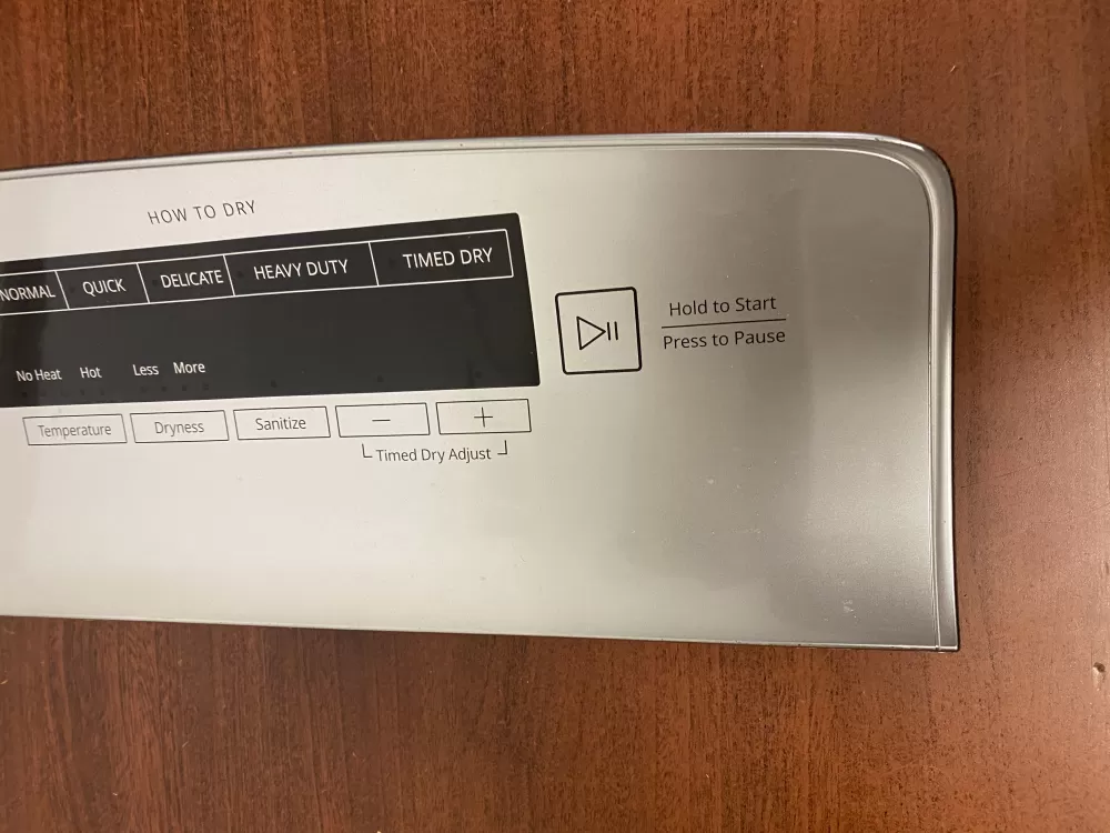 Whirlpool W11124277 Dryer Control Board Overlay Touchpad Panel AZ53432 | BKV534