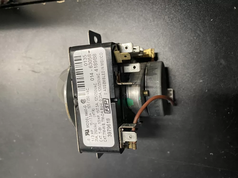 Whirlpool Amana Admiral AP6009056 3979618 3979618R 8299783 WP3979618 PS11742198 Dryer Timer
