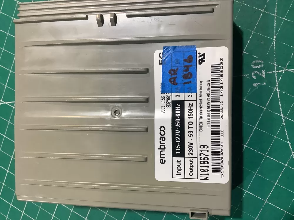 Whirlpool W1089391 Refrigerator Compressor Inverter Control AZ227254 | AR1846