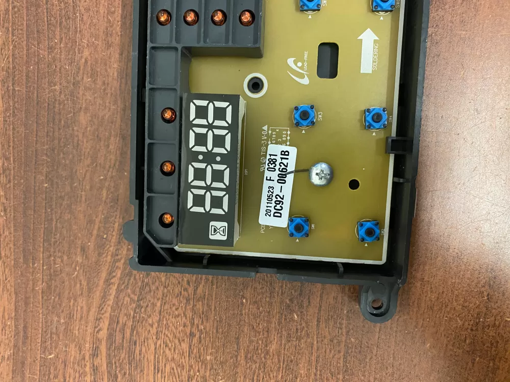 Samsung DC92 00621B Dryer Control Board AZ60382 | BK2062