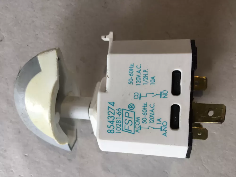 Inglis  Whirlpool 8543274 WP8543274 Dryer Inglis WP Start Switch