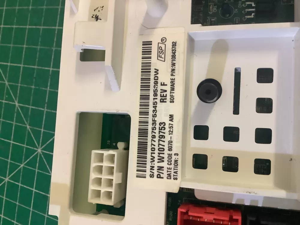 Whirlpool AP6278057 W10779753 W10831164 Washer Control Board AZ200552 | NR2798