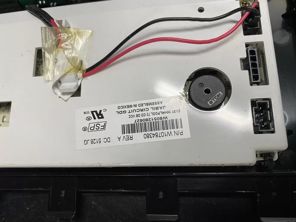 Whirlpool W10701458 Refrigerator Dispenser Control Board AZ14354 | BK768