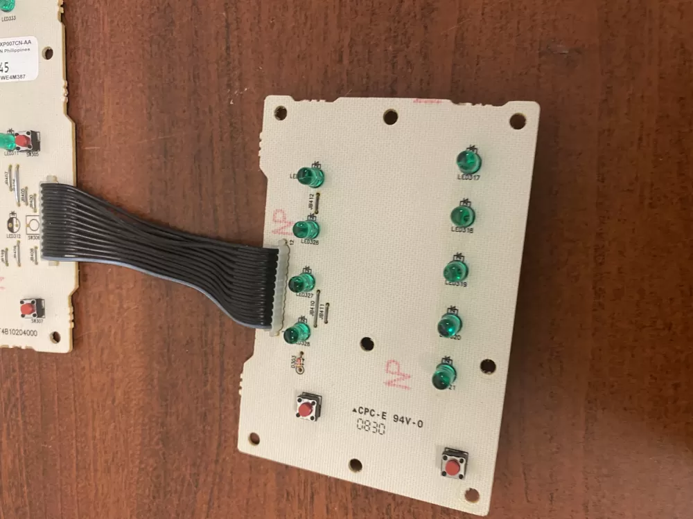 GE 212D1119P007 WE4M387 Dryer Control Board AZ30205 | BK197