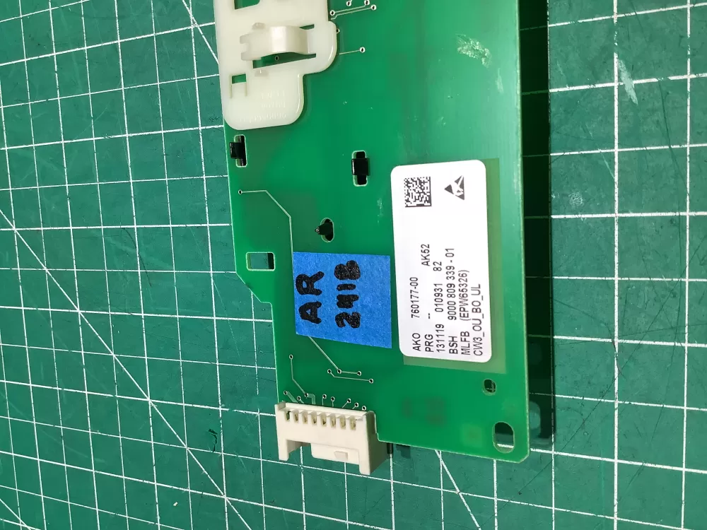 Bosch 9000 809 339-01 760177-00 Washer Control Board AZ144073 | AR2418