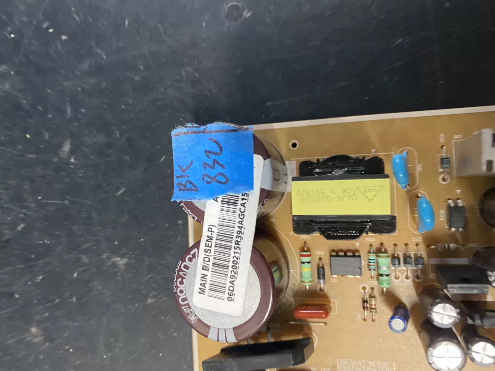 Samsung DA92-00215R Refrigerator Inverter Control Board AZ17432 | BK832