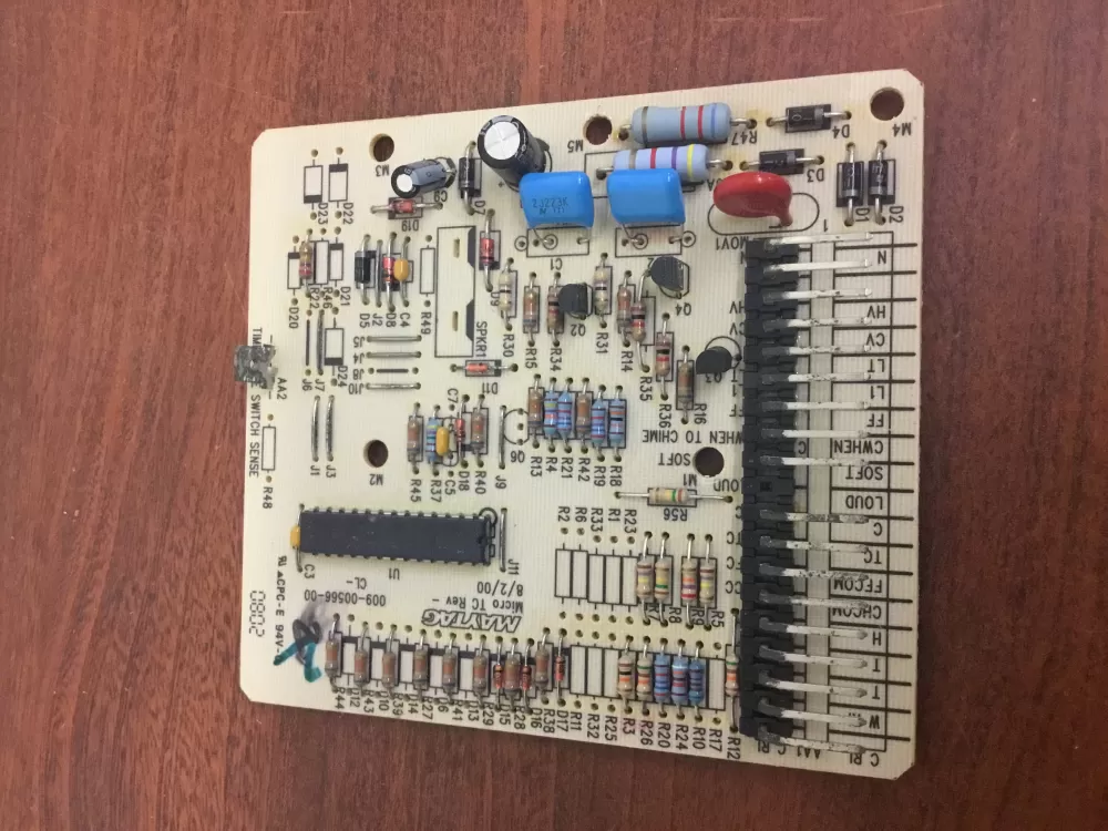 Maytag 6 2611280  009-00566-00  100-01227-07  020993774 Washer Temp Control Board