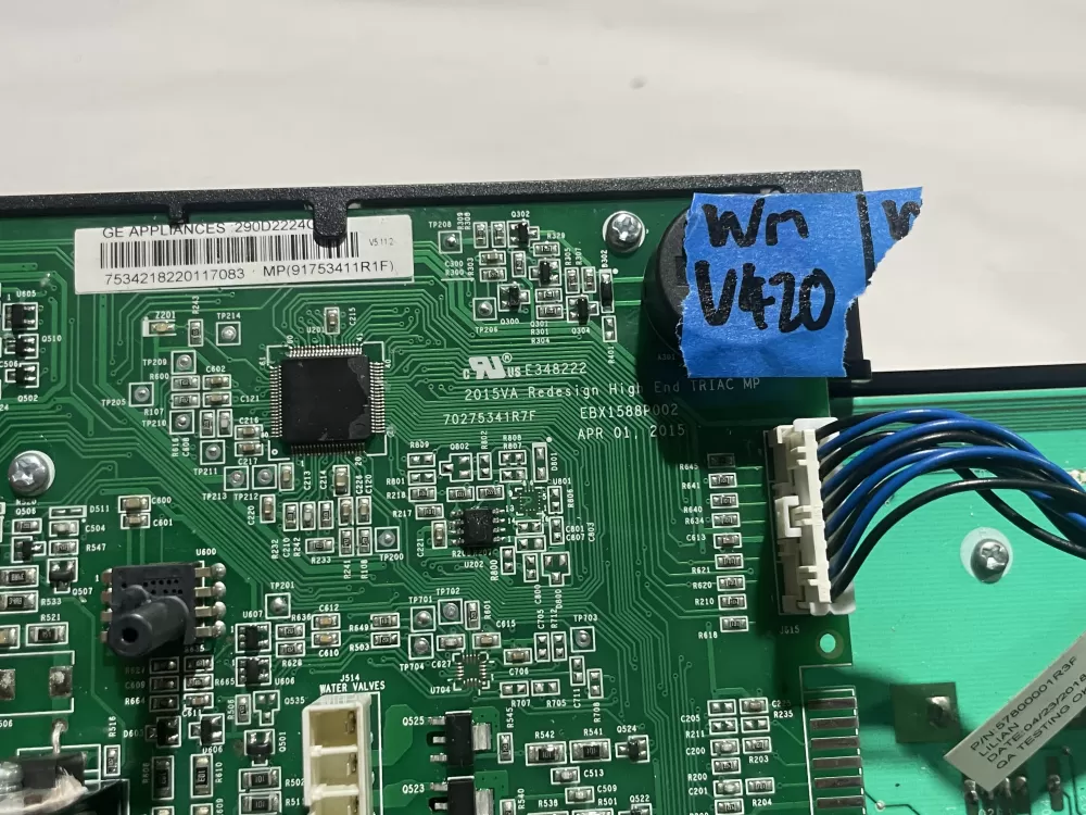 GE 290D2227G003 290D1525G002 WH18X26234 Washer Control Board AZ140772 | Wmv420