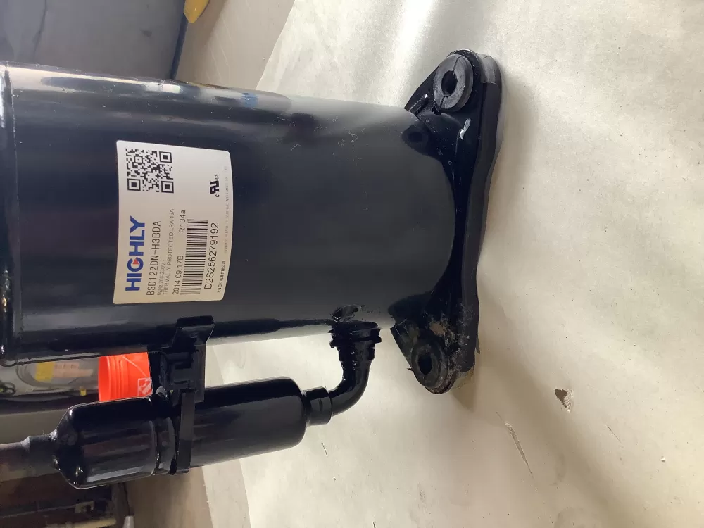 Whirlpool Dryer Compressor W10540767 W10834235 BSD122DN-H3BDA AZ127029 | SL185