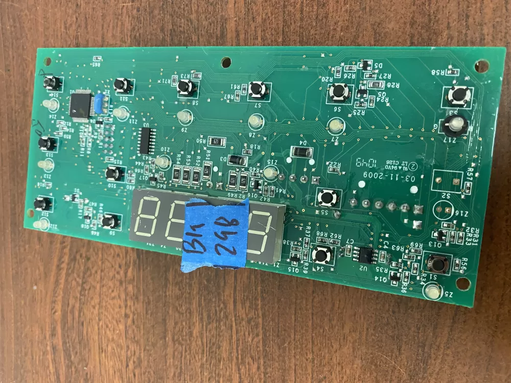 GE 225D4314G005 Refrigerator Control Board Dispenser AZ35701 | BK298