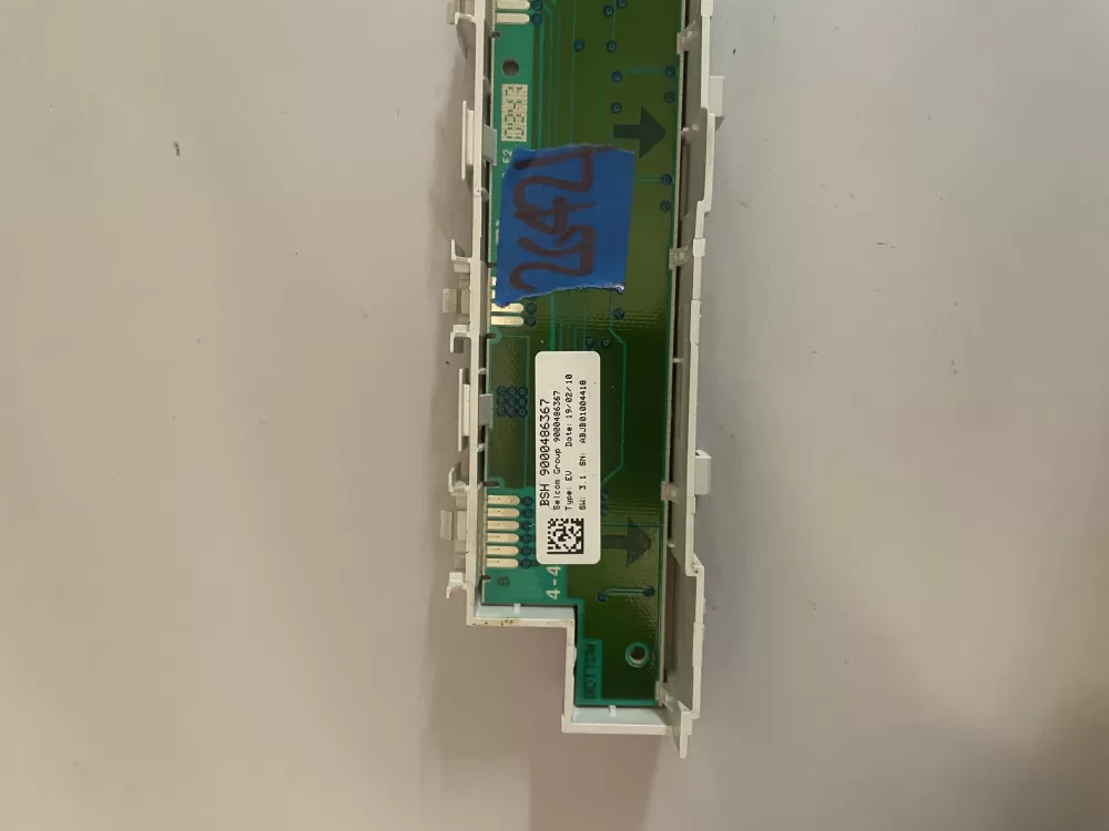 Bosch 9000486367 Dishwasher Control Board Button AZ191743 | KM2642