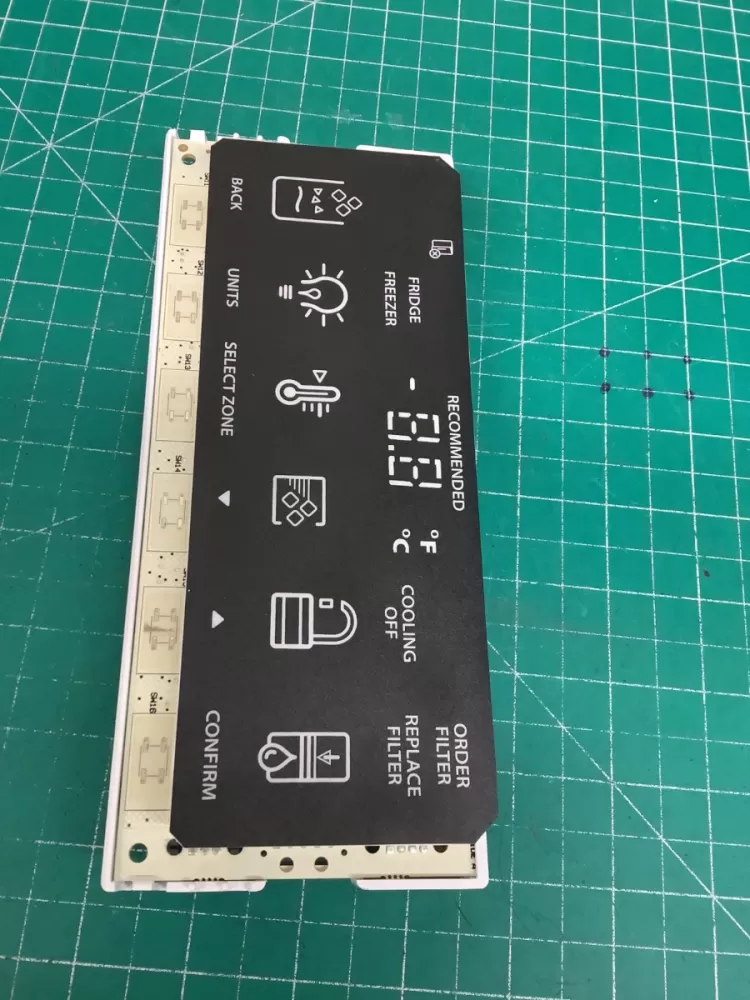 W10489899 Whirlpool Refrigerator Ui Control Silver Mirror