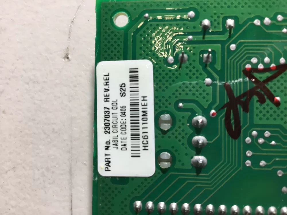 KitchenAid WP2307037 Refrigerator Temperature Control Board AZ44078 | NR1758