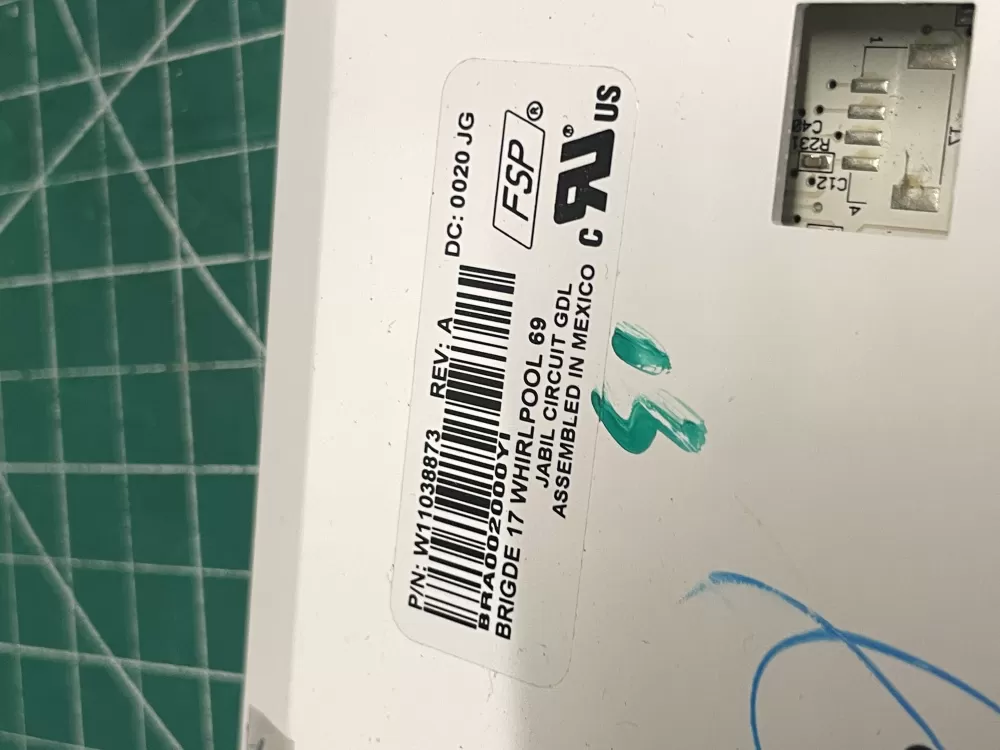 Whirlpool AP6278087 Refrigerator Dispenser Control Board AZ206103 | Wm2220