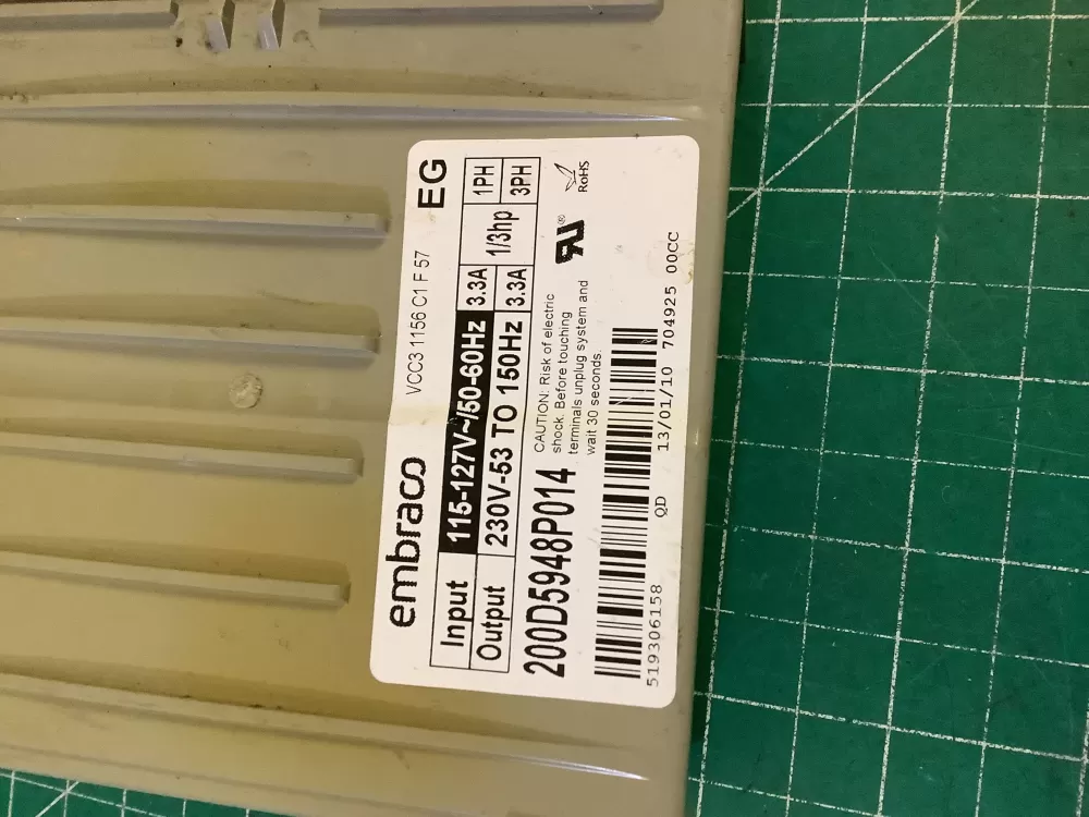  519306158 electronic control board