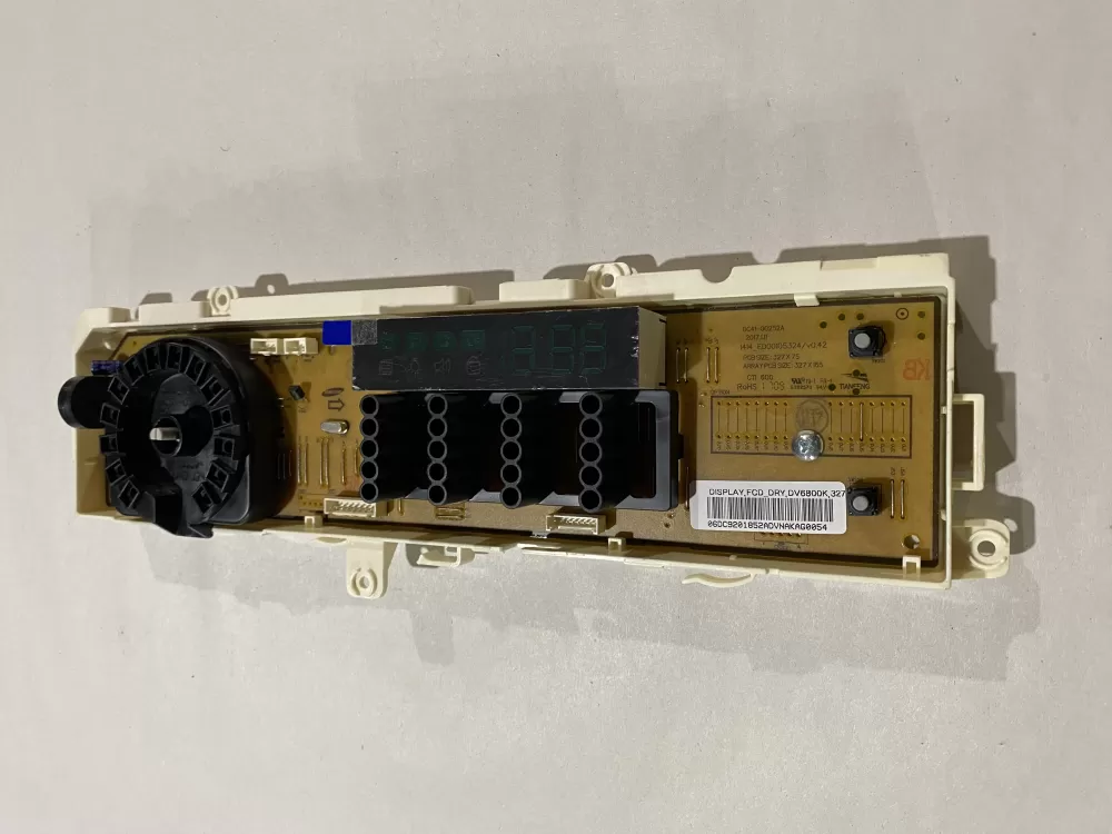 Samsung DC92-01852A  DC41-00252A Dryer User Interface Control Board