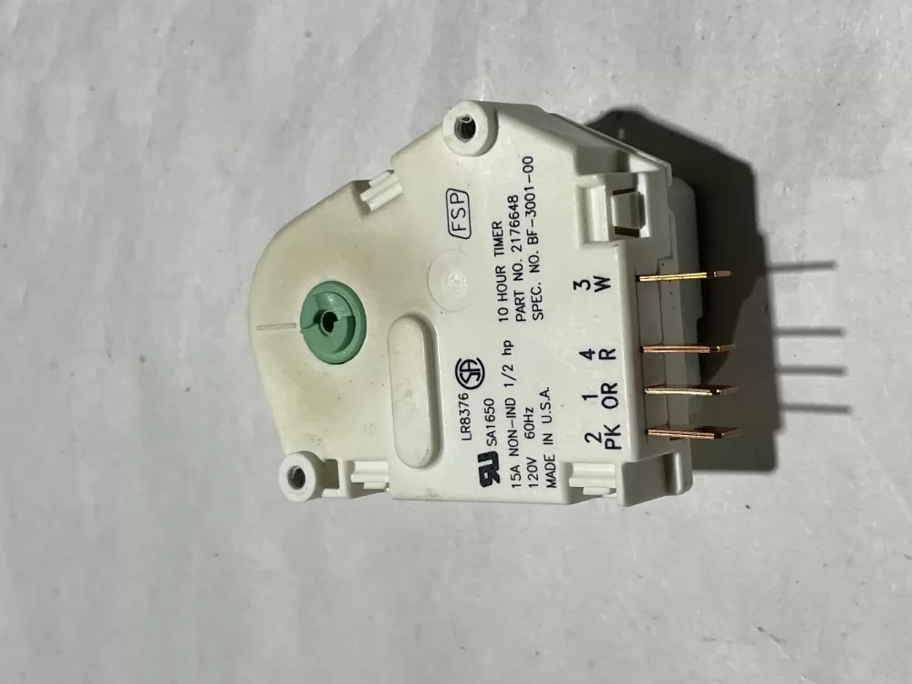 Whirlpool Kenmore W10822278 Refrigerator Defrost Timer AZ123589 | Wm285