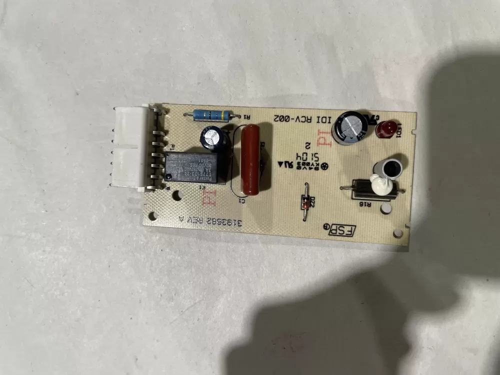 Whirlpool 3193682 Refrigerator Ice Optic Board