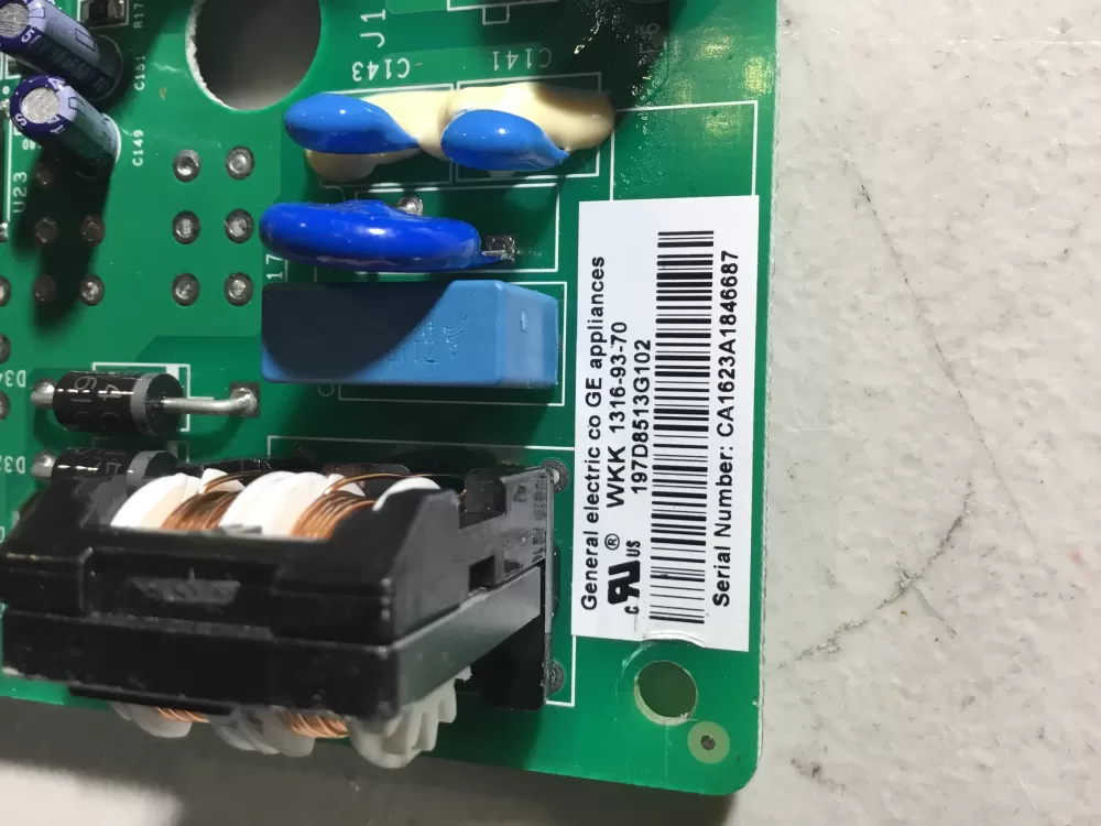 GE 197D8513G102 70213160101GA Refrigerator Control Board AZ42593 | NR1731
