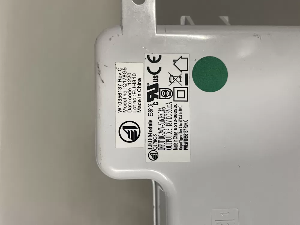 Whirlpool W11038857 Refrigerator Inverter Control Board AZ227356 | Wm1835