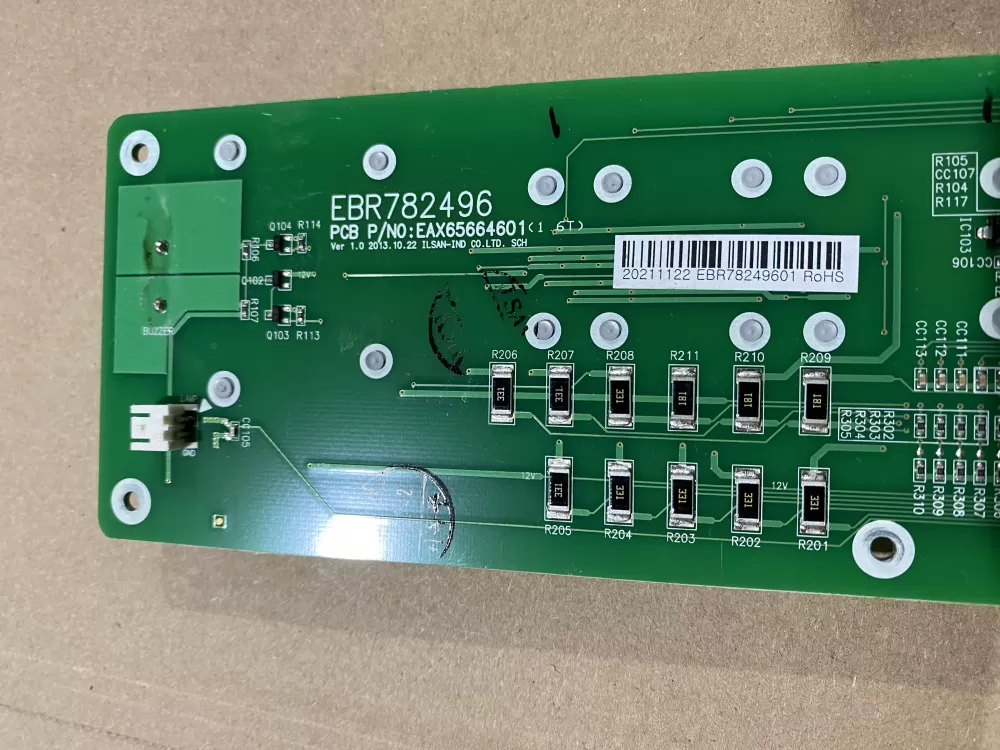 LG EBR78249601 Refrigerator Control Board AZ87856 | BK1327
