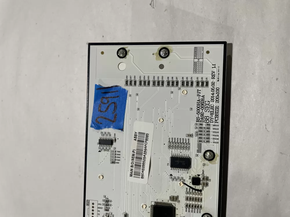 Samsung Refrigerator Dispenser Control Board -DA92-00626A AZ190022 | KM2591