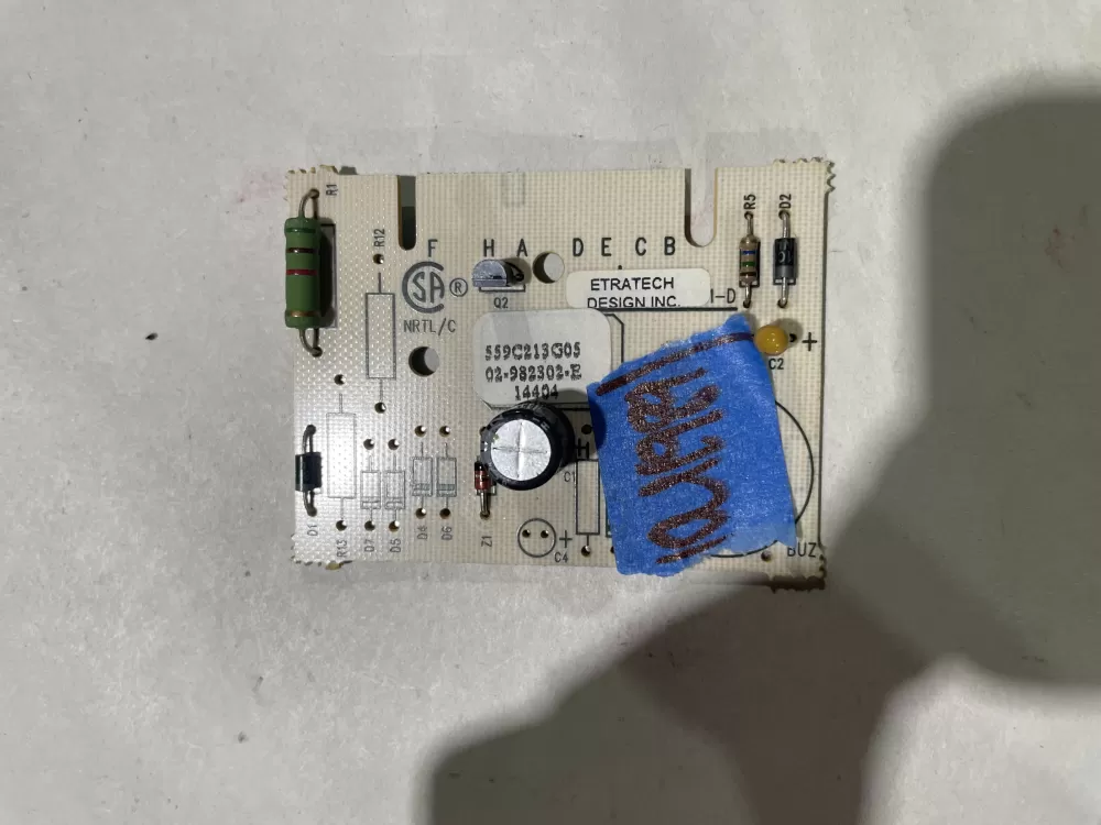 GE 559C213G05 50-982301-D 50-982301-E Dryer Control Board AZ150622 | KM1989