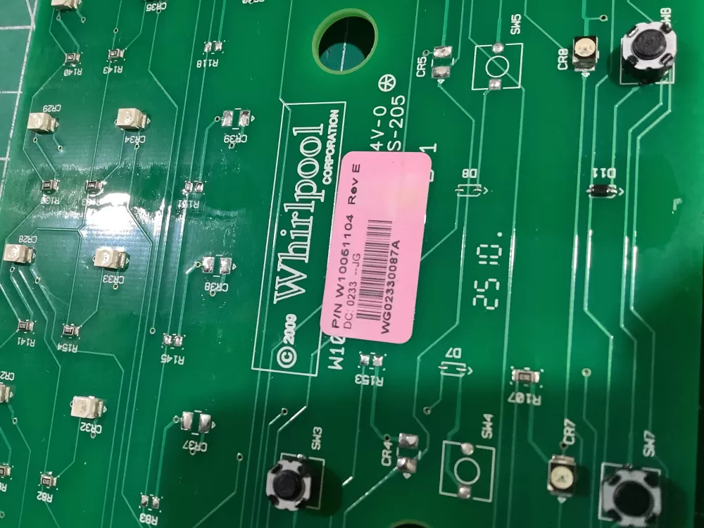Whirlpool Maytag W10336131 W10051114 Dryer Control Board AZ144636 | NR2417