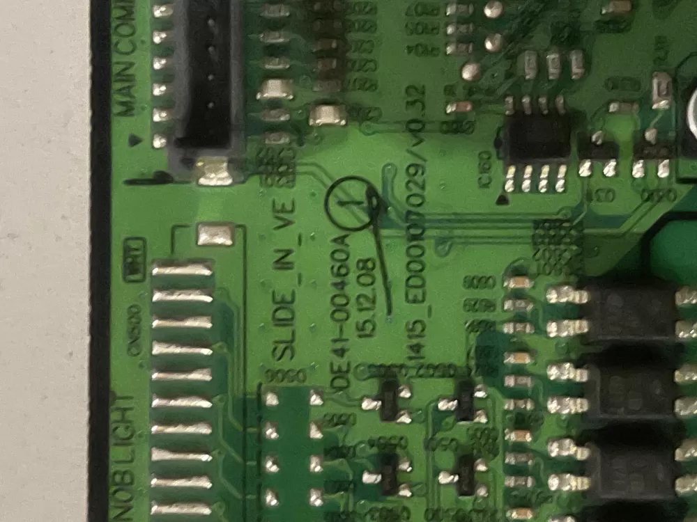 Samsung 2222 Range Control Board Led Display AZ31773 | Wm16