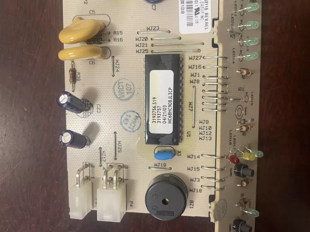 Kenmore 2252115 8201527 Refrigerator Control Board AZ47541 | KM1623