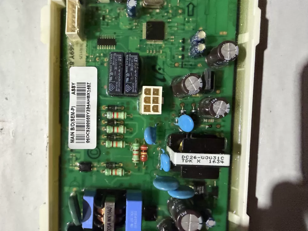 Samsung DC92-01596B Dryer Control Board AZ211293 | KM546